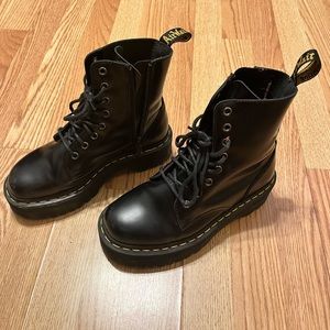 Dr Marten Jadon platform boots